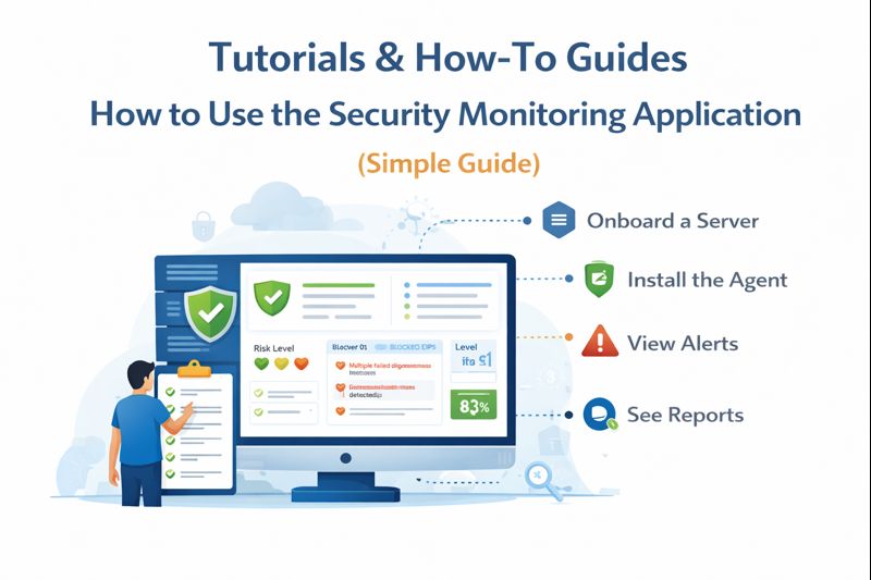 How to Use the Security Monitoring Application